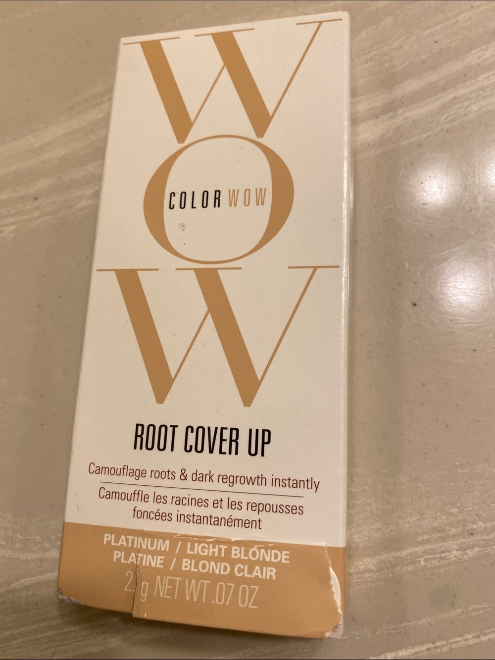 Color Wow Root Cover Up - Platinum / Light Blonde